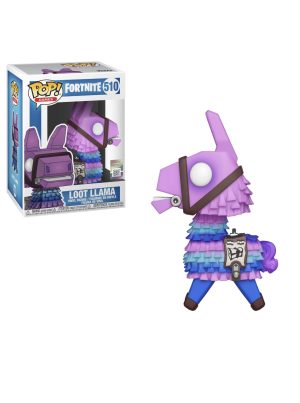POP! VINYL 
FORTNITE LOOT LLAMA (510) + PLASTIC SEAL DISPLAY CASE