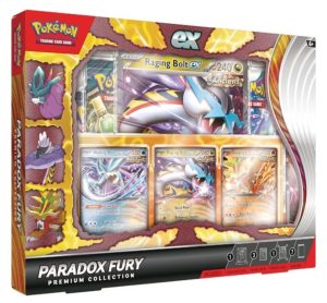 POKÈMON TCG 
PARADOX FURY EX BOX 
PREMIUM COLLECTION