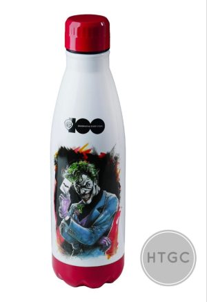 WARNER BROS - WB100 BATMAN & JOKER METAL DRINK BOTTLE