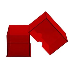 ULTRA PRO 
2 PIECE DECK BOX 
(RED)