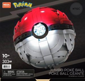 POKEMON - MEGA 
MEGA JUMBO POKE BALL - RED