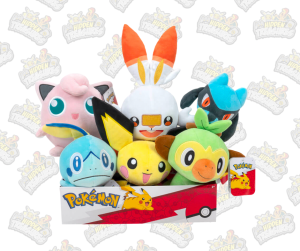 POKEMON - 8" PLUSH 
ASSORTED