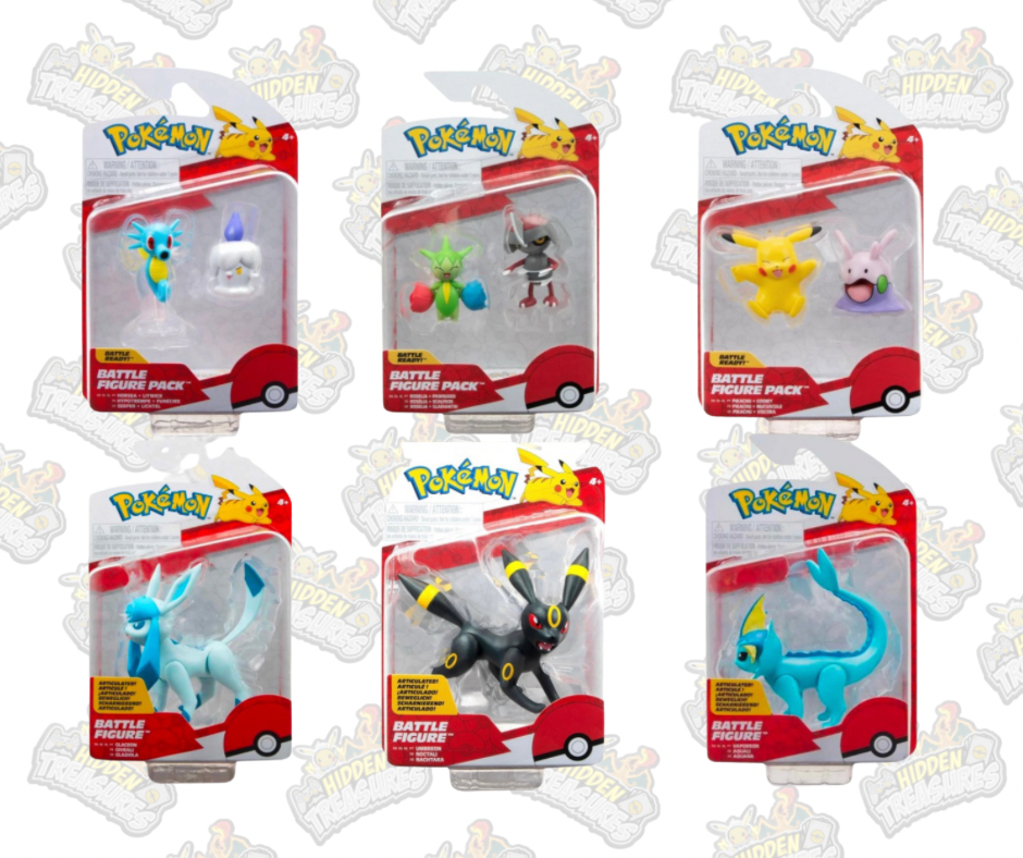 POKÈMON
BATTLE PACK BUNDLE
SET OF 6