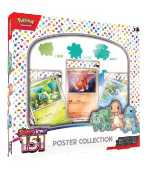 POKÈMON TCG 
SCARLET & VIOLET - 151
POSTER COLLECTION
