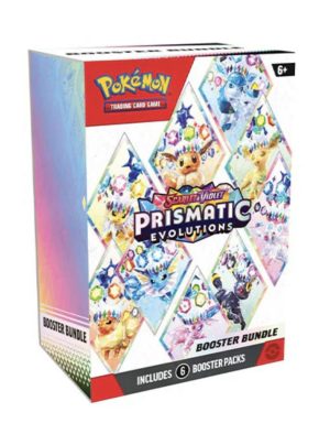 POKÈMON TCG 
SCARLET & VIOLET 
PRISMATIC EVOLUTIONS
BOOSTER BUNDLE (6)