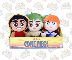 ONE PIECE - NETFLIX LIVE ACTION PLUSH 
(ASSORTED)