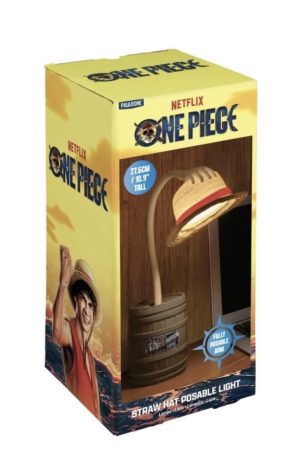 ONE PIECE 
STRAW HAT POSEABLE DESK LIGHT