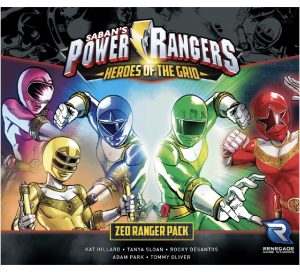 POWER RANGERS 
HEROES OF THE GRID 
ZEO RANGER PACK