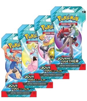 POKÈMON TCG
SCARLET & VIOLET - 
JOURNEY TOGETHER 
BLISTER PACK (1)