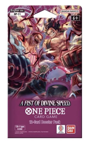 ONE PIECE TCG 
A FIST OF DIVINE SPEED / OP-11
BLISTER PACK (1)
[ENGLISH]
