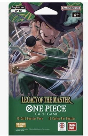 ONE PIECE TCG 
LEGACY OF THE MASTER - OP12
BLISTER PACK [ENGLISH]
