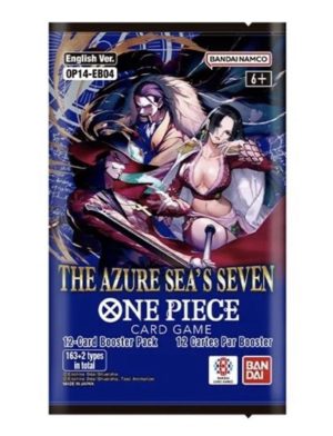 ONE PIECE TCG -THE AZURE'S SEAS SEVEN OP-14 BLISTER PACK (1)