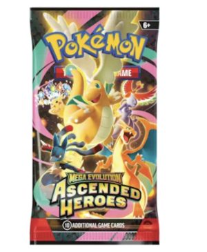 POKÈMON MEGA EVOLUTION - ASCENDED HEROES BOOSTER PACK (1)
