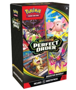 POKÈMON TCG
MEGA EVOLUTION PERFECT ORDER 
BOOSTER BUNDLE