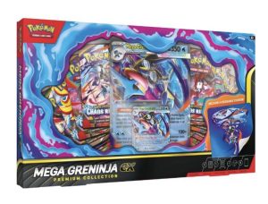 POKÈMON TCG MEGA EVOLUTION - PITCH BLACK MEGA GRENINJA EX PREMIUM COLLECTION BOX