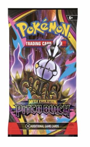 POKÈMON TCG MEGA EVOLUTION - PITCH BLACK BOOSTER PACK (1)